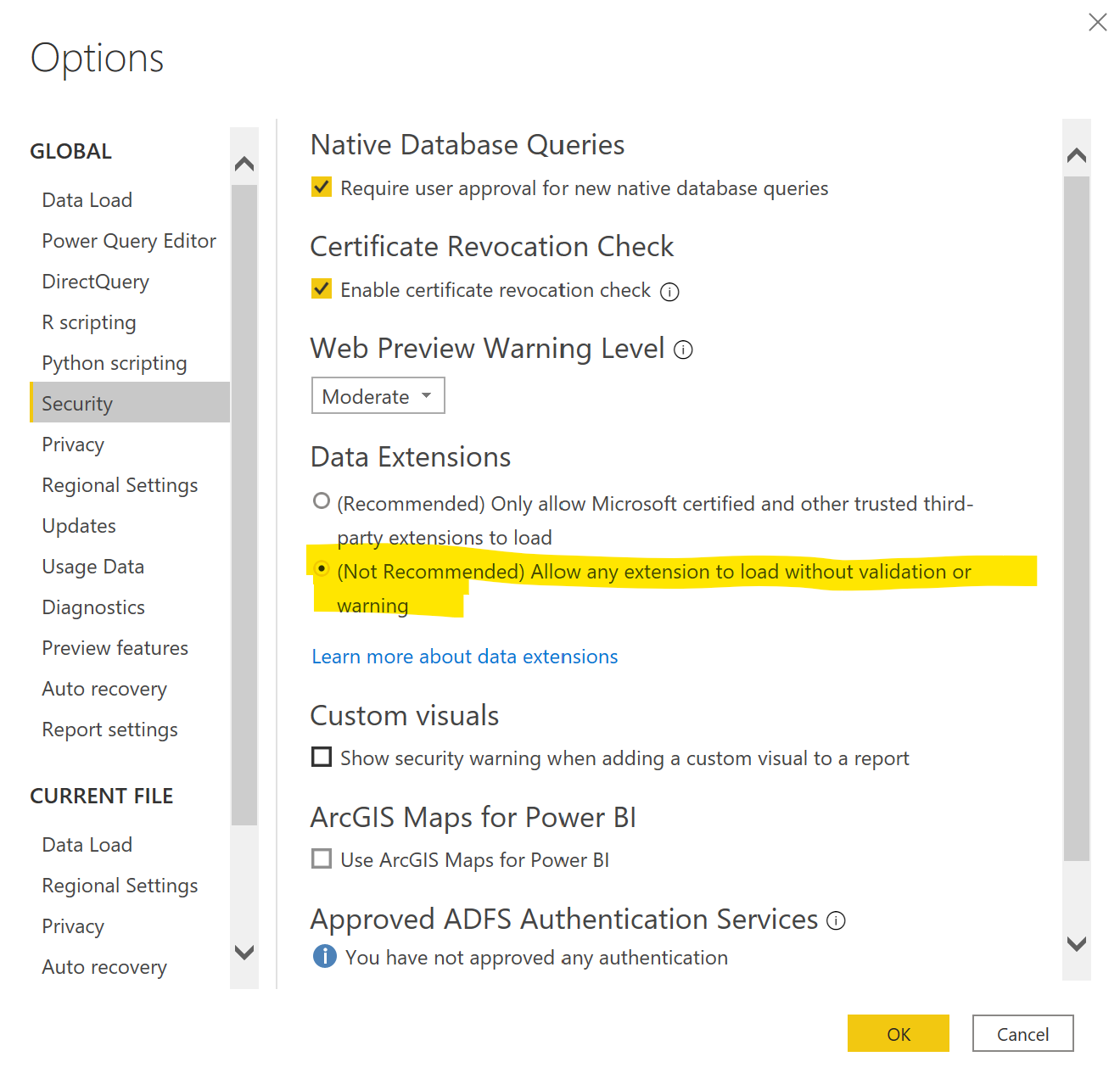 PowerBISecurityConfiguration