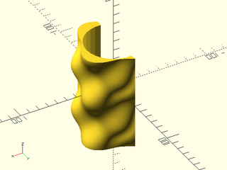 cylindrical\_heightfield() Example 3