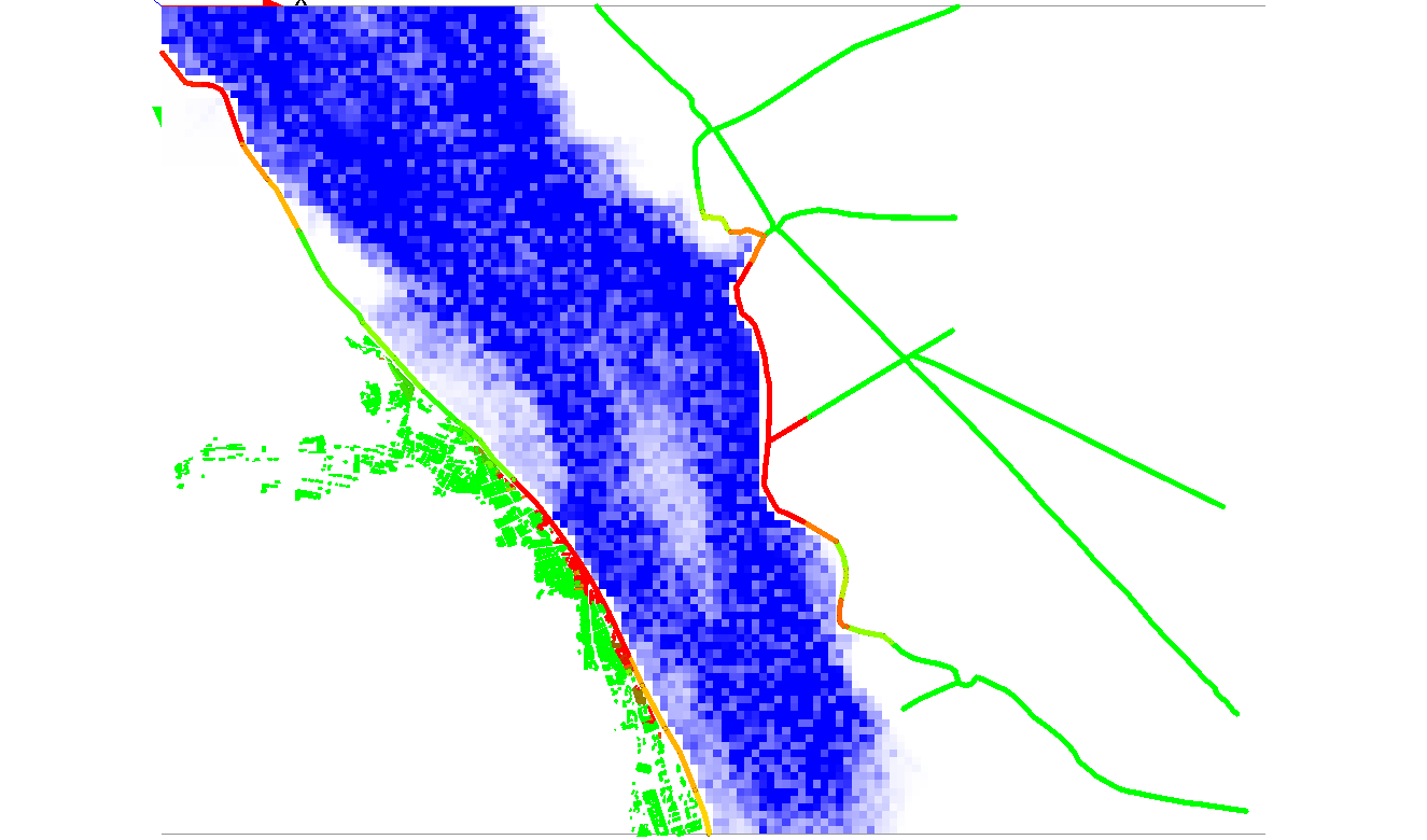 Co-modeling example: the flood model.